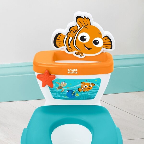 Bright Starts - Dětská toaleta se zvukem MY SIZE Finding Nemo 2xAAA