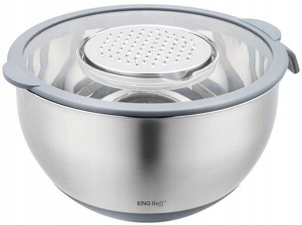 Kuchyňská miska multifunkční owoców sera struhadlo na zeleninu 24 cm 5 l 5 ks KINGHOFF KH-1862