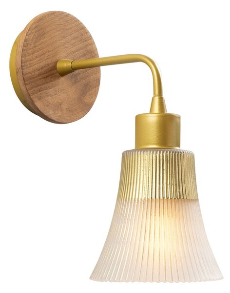Opviq Nástěnná lampa Foca zlatá