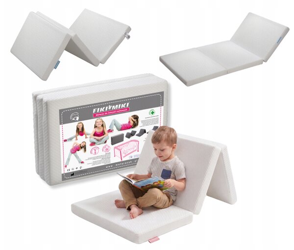 Matrace pro pohybové cvičení 60x120 Fiki Miki Bílá