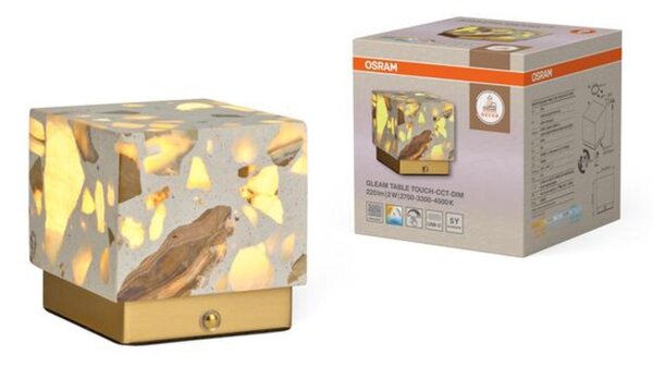 LEDVANCE stolní svítidlo Decor Gleam 2 W 5 V stmívatelné CCT touch