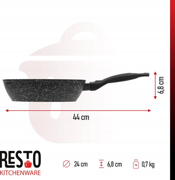 Tradiční pánev Resto 24 cm granitová
