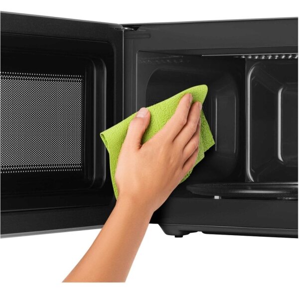 Sencor - Mikrovlnná trouba s funkcí grilu 700W/1000W/230V 20 l matný chrom