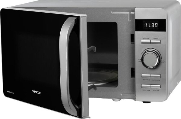 Sencor - Mikrovlnná trouba 800W/230V 17 l stříbrná