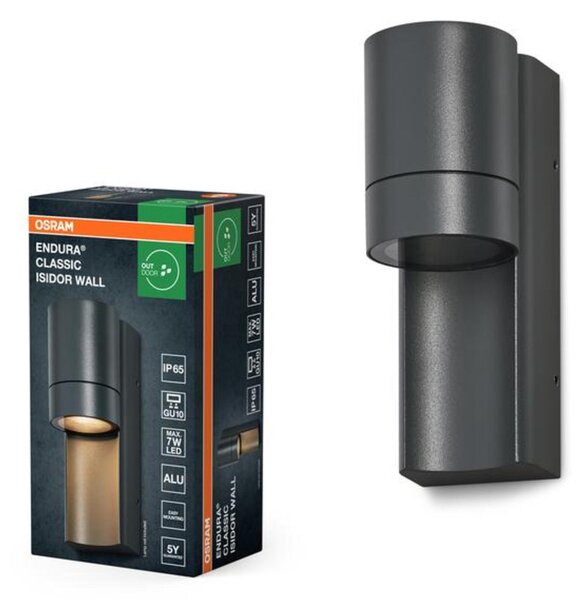 LEDVANCE venkovní nástěnné svítidlo Endura Classic Isidor GU10 220-240 V IP65