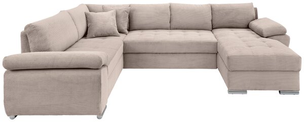 SEDACÍ SOUPRAVA, textil, béžová P & B - Sedací soupravy, Online Only