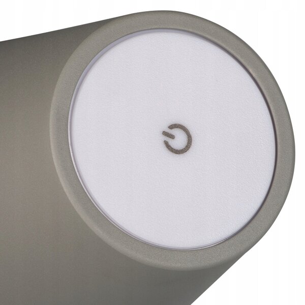 Stolní lampa Kanlux Inita šedá 1,2 W