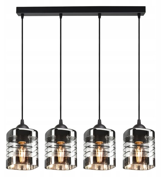 Závěsné svítidlo Luxolar Glass Aluminium 4 -bodové E27