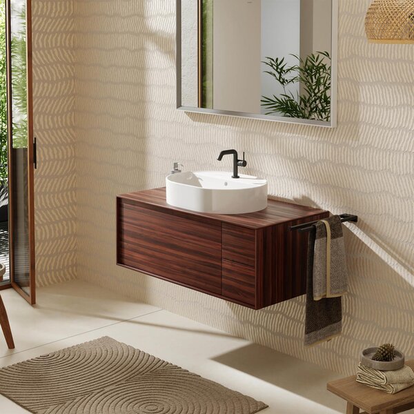 Hansgrohe Xuniva U umyvadlo 60x45 cm oválné na pult bílá matný 61080450