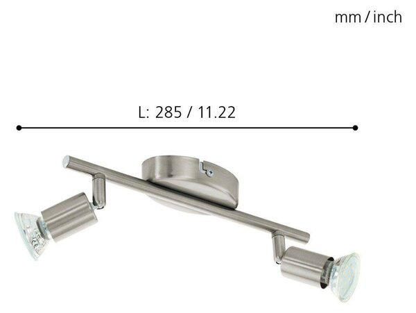 EGLO Bodové svítidlo BUZZ-LED 92596