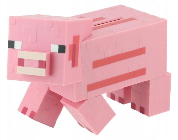 Pokladnička Minecraft prasátko Pig – Oficiální licence Paladone