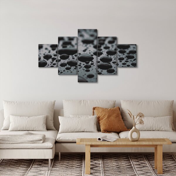 Obraz kapek vody (125x70 cm)