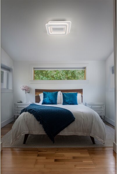 Osram - LED Stm stropní svítidlo s ventilátorem CEILING FAN LED/55W/230V bílá+DO