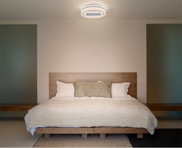 Osram - LED Stm stropní svítidlo s ventilátorem CEILING FAN LED/55W/230V bílá+DO