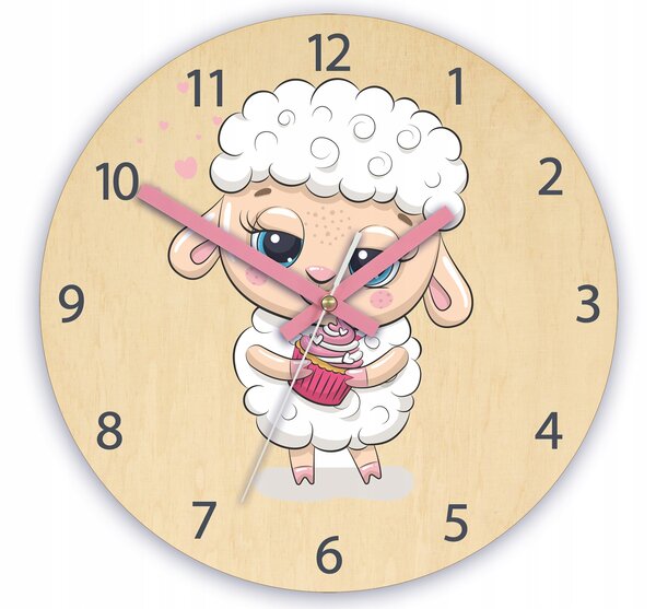 Nástěnné hodiny ModernClock vícebarevné 30 cm