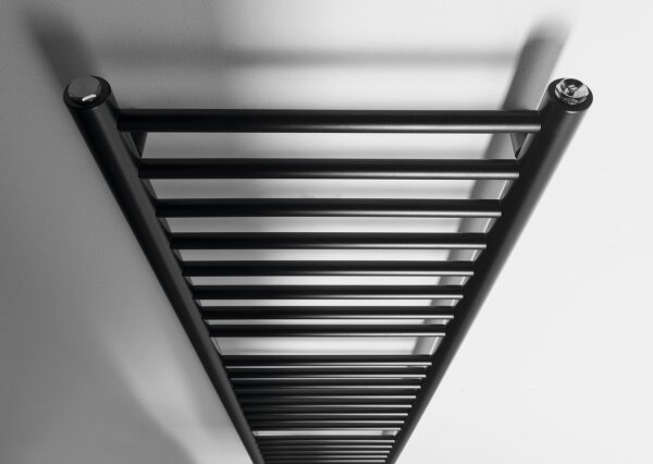 Sapho - Koupelnový radiátor DINA 156x40 cm matná černá