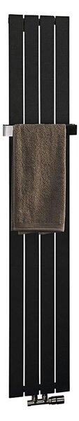 Sapho - Koupelnový radiátor COLONNA 180x29 cm černá