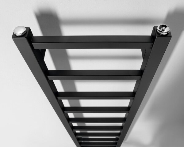Sapho - Koupelnový radiátor METRO LIGHT 114x30cm matná černá