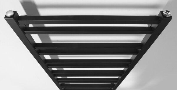Sapho - Koupelnový radiátor METRO DOS 110x50 cm matná černá