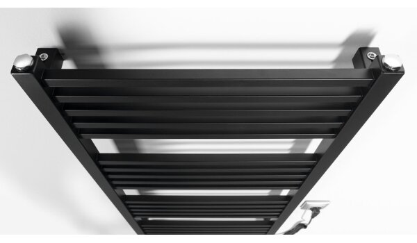 Sapho - Elektrický sušák na ručníky METRO-E 400W 106x50 cm matná černá