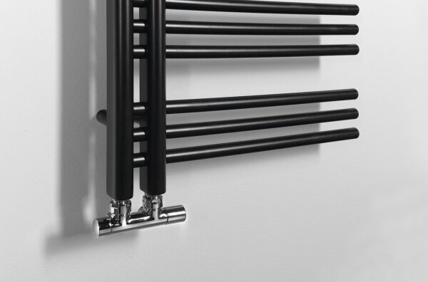 Sapho - Koupelnový radiátor DORLION 400W 50x120x50 cm matná černá