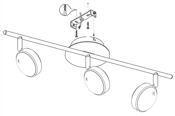 EGLO Bodové svítidlo SALTO 95631