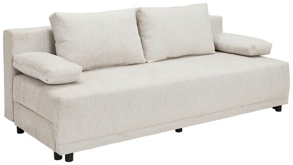 ROZKLÁDACÍ POHOVKA, textil, šedobéžová Carryhome - Rozkládací sedačky