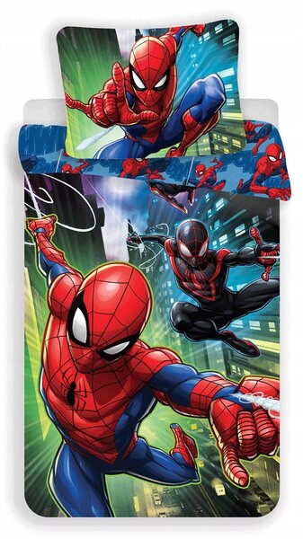 Sada povlečení Jerry Fabrics Spider-Man 140 x 200 cm vícebarevná