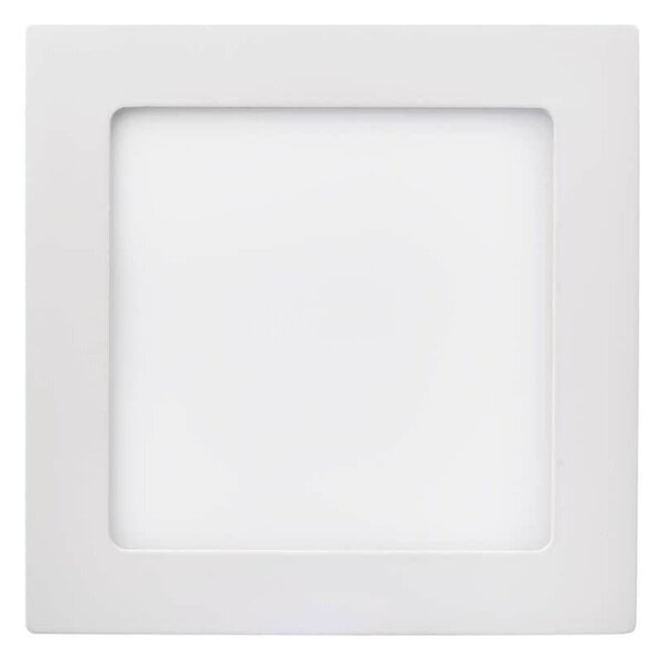 Emos lighting LED přisazený panel d. 170 mm, 12W, čtvercový Teplota světla: 3000 K, Barva materiálu: Bílá