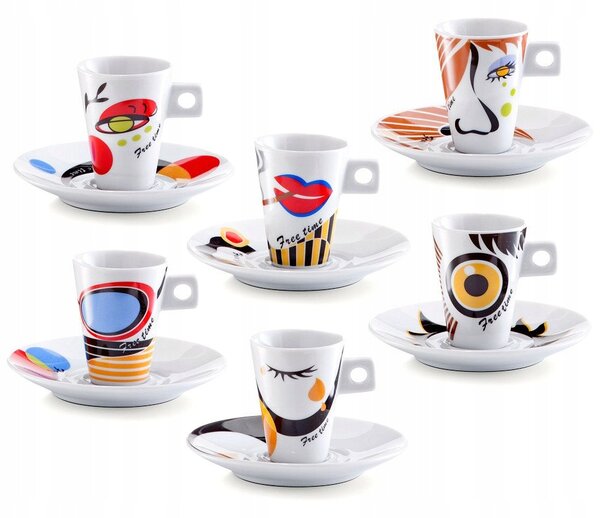 Šálky na espresso 50ml x 6 ks ZELLER