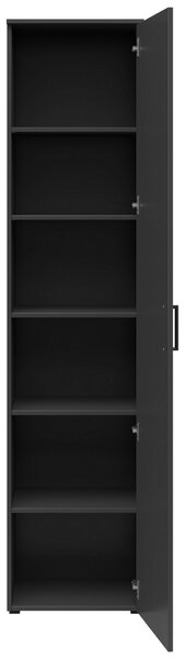VÍCEÚČELOVÁ SKŘÍŇ, barvy grafitu, 45/195/40 cm Carryhome - Víceúčelové skříně