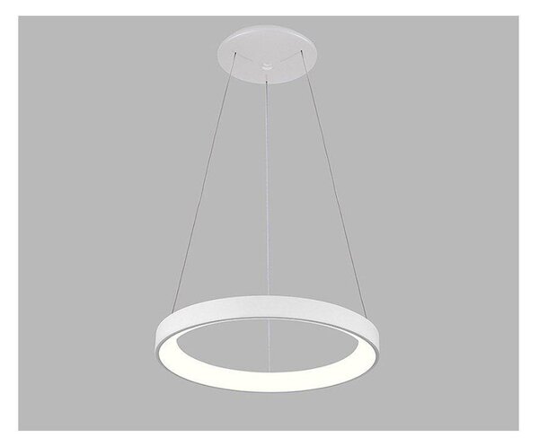 Led2 Závěsné LED svítidlo BELLA SLIM P-Z ø 48 cm Barva: Bílá, Stmívání: On-Off