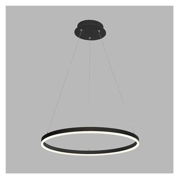 Led2 Závěsné LED svítidlo CIRCLE P-Z ø 60 cm Barva: Černá, Stmívání, řízení: DALI/PUSH