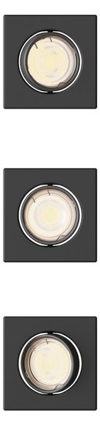 3x Halogenové podhledové svítidlo LED GU10, pohyblivé, Peridot Philips