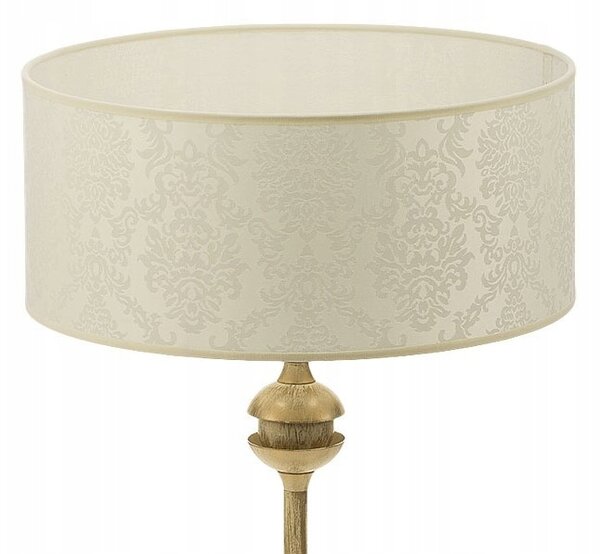 Stolní lampa Jupiter Kašmír béžová, žlutá 60 W