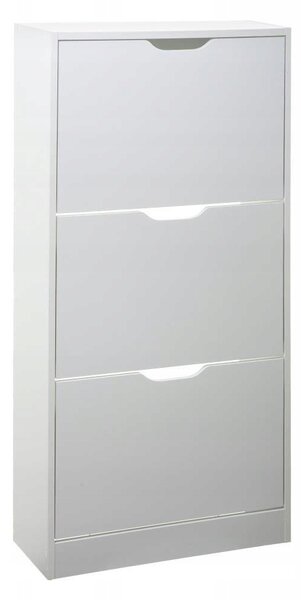 Botník 5five Simply Smart 60 x 119,5 x 23 cm bílá