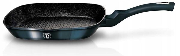 Grilovací pánev Berlinger Haus čtvercová 28 cm modrá s nepřilnavým povrchem