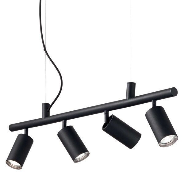 Ideal Lux Závěsné svítidlo DYNAMITE Round SP4, d. 76 cm, 4xGU10, 4x28W Barva: Bílá