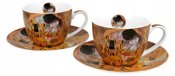 Šálek Duo Gustav Klimt porcelán 270 ml 2 ks