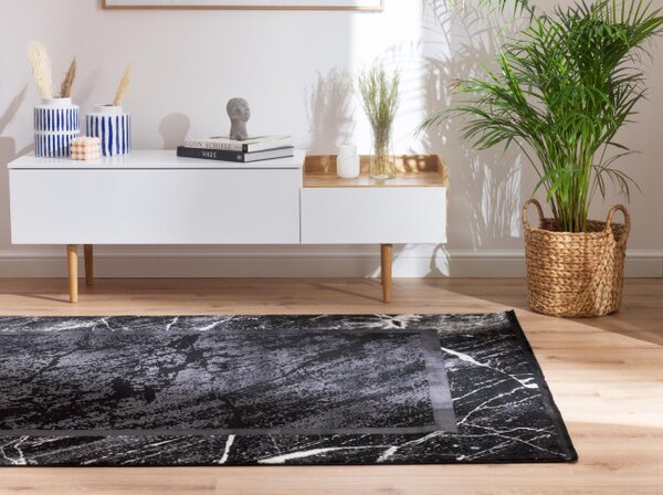Koberec Arte Norwalk Marble černý