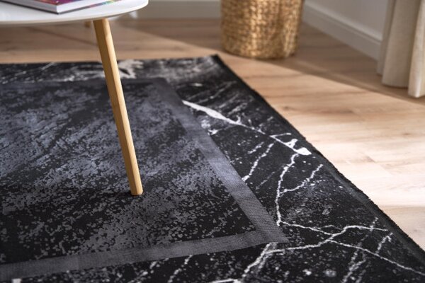 Koberec Arte Norwalk Marble černý