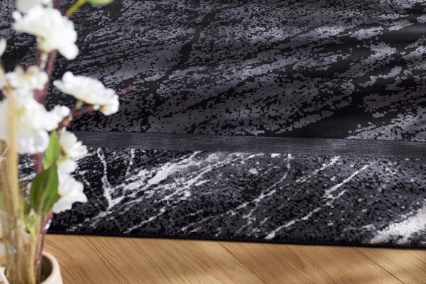 Koberec Arte Norwalk Marble černý