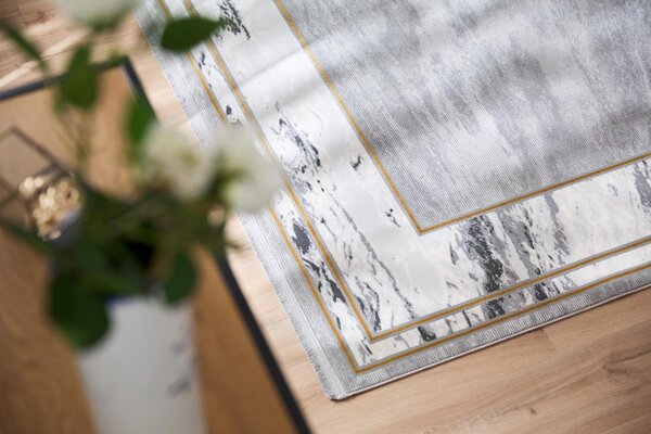 Koberec Arte Toronto Marble šedý