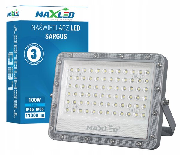 LED reflektor Max-led 100W 5000K IP65