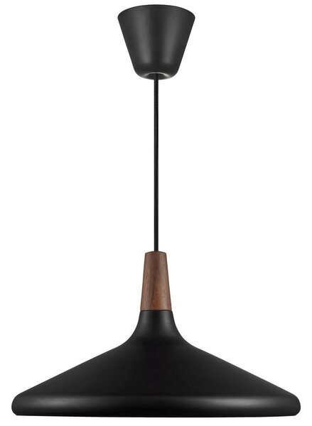 NORDLUX Závěsné skandinávské osvětlení NORI, 1xE27, 40W, 39cm, černé 2120823003