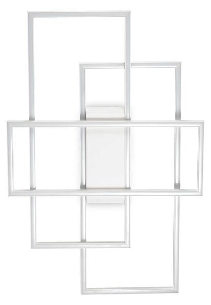 Ideal Lux Přisazené stropní svítidlo Frame pl rettangolo Barva: Černá