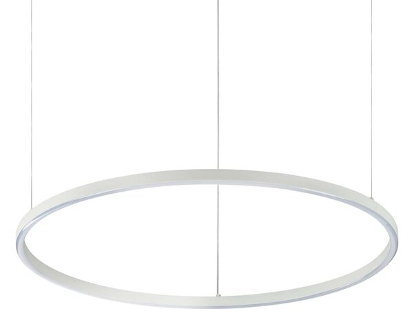 Ideal Lux LED Závěsné svítidlo Oracle slim round 3000k, Ø 70 Barva: Bílá, Stmívání, řízení: ON/OFF (bez stmívání)