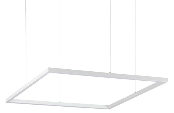 Ideal Lux LED Závěsné svítidlo Oracle Slim square, Ø 70 Barva: Bílá