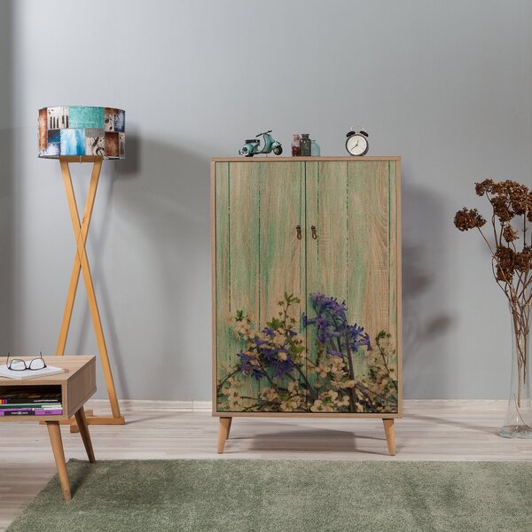 Skříňka Multibox (Dub sonoma). Akce -23%