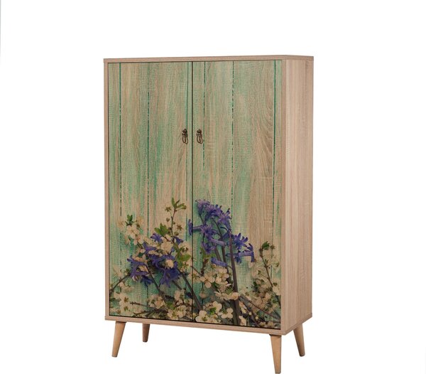 Skříňka Multibox (Dub sonoma). Akce -23%